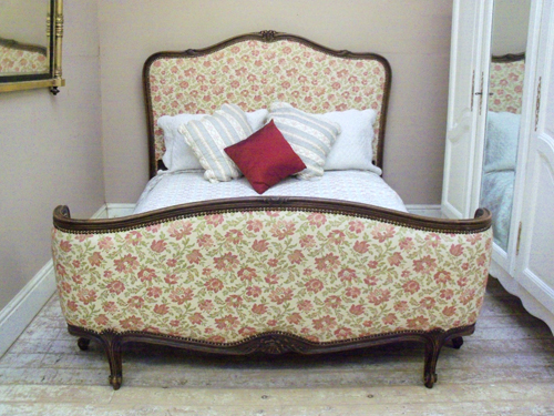 vinage french corbeille large double bed
